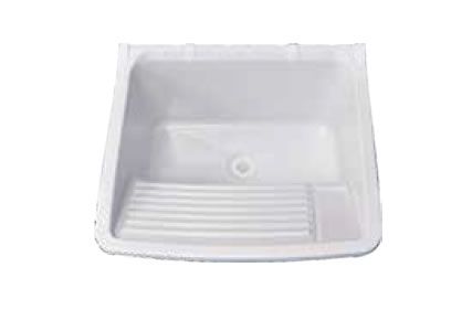 MEGALUXE TUB LAUNDRY PLASTIC WHITE, Durable and Versatile for Indoor and Outdoor Laundry rooms.22 inches length and 20 inches wide- 3520 MEGALUXE TUB LAUNDRY PLASTIC WHITE, Durable and Versatile for Indoor and Outdoor Laundry rooms.22 inches length and 20 inches wide- 3520